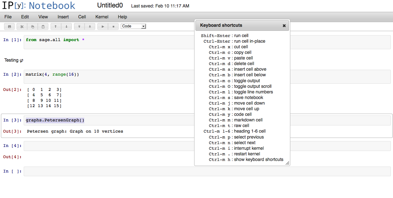 jupyter notebook tutorial for sage